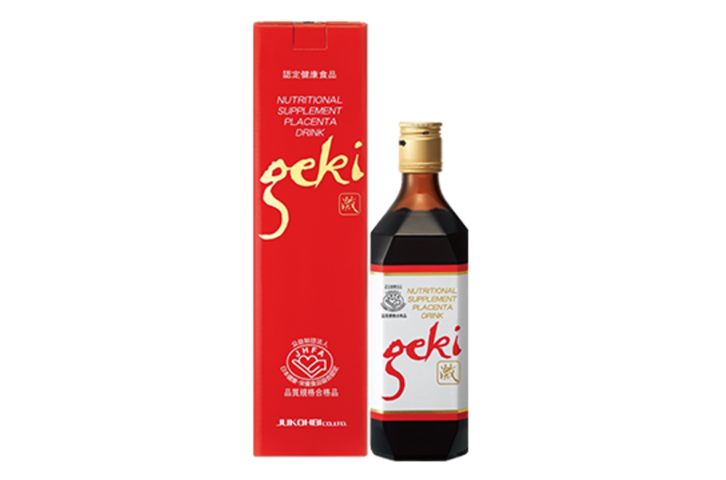 寿康美株式会社 激500ml プラセンタドリンク ゲキ げき Geki-